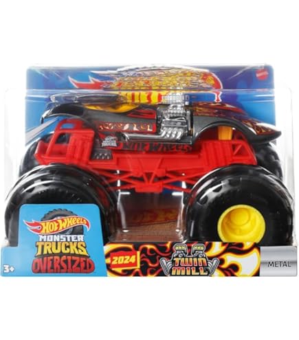 Hot wheels バッドマン　Monster truck Hot Wheels Monster Trucks DC Batman 164 Diecast Car Includes